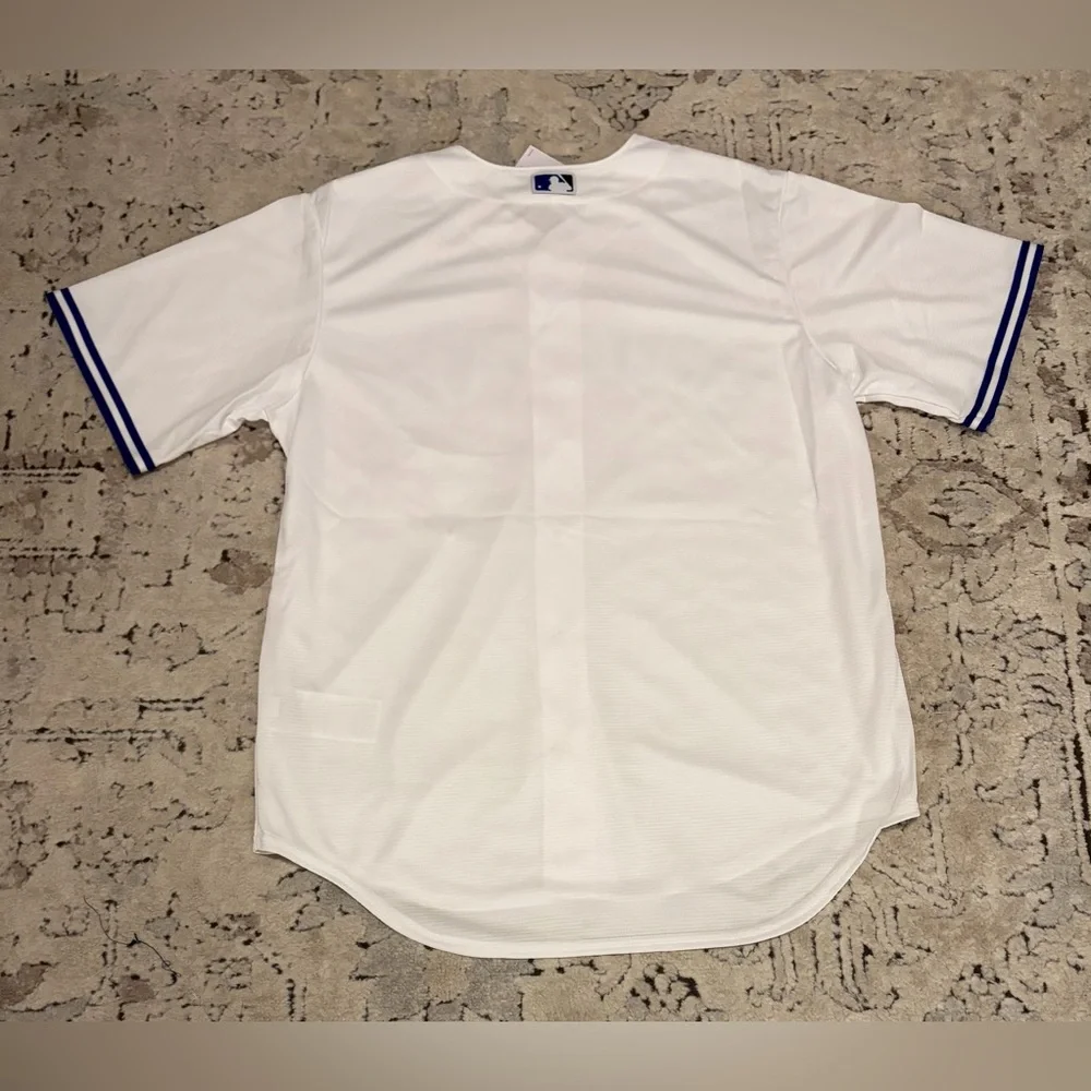 Nike Authentic Toronto Blue Jays MLB Baseball White Jersey Men’s Size: L - Picture 5 of 5